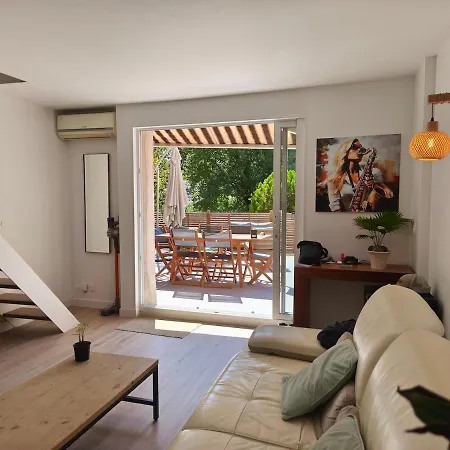 Apartman La Petite Maison Jacuzzi Au Son Des Cigales Villeneuve-Loubet